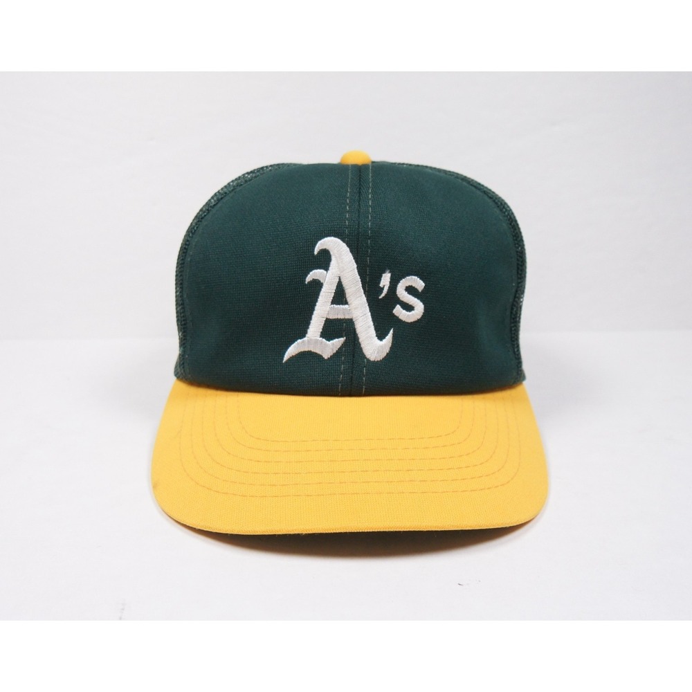 Vintage Oakland As Hat Mens One Size Trucker Snapback Sports Specialties MLB